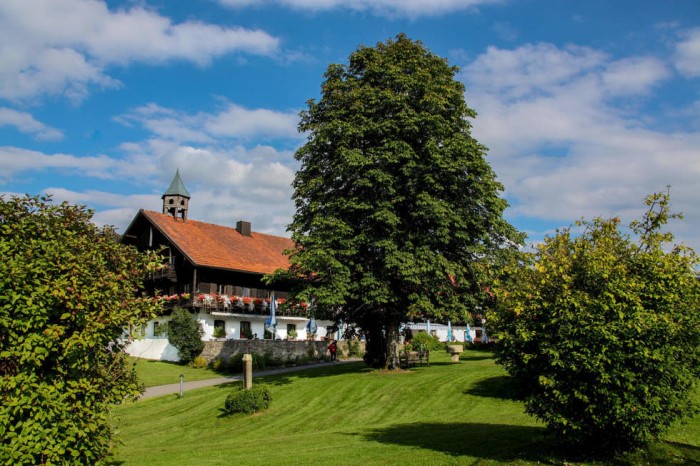 Das Hotel Gut Schmelmerhof in Sankt Elmar im idyllischen Bayerischen Wald