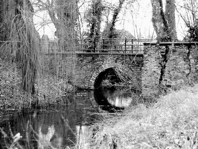 Brücke in Gommern in Sachsen-Anhalt