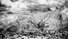 Alpen, Serfaus-Ladis, Österreich