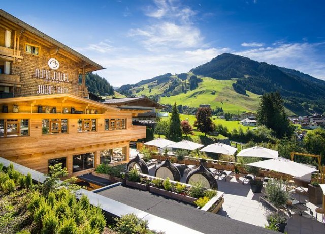 Außenansicht Hotel Alpin Juwel im Salzburger Land