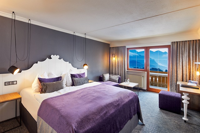 Aussehen der neuen Falkenstein Zimmer im Hotel König Ludwi